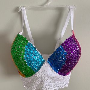 NEW hand bedazzled bra!